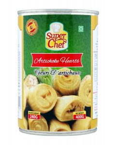 SUPERCHEF ARTICHOKE HEARTS 24X400 GM