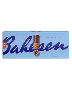 BAHLSEN WAFFELETTEN MILK CHOCOLATE WAFER ROLL 100GM