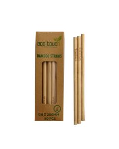 ECO TOUCH BAMBOO STRAW 8MM