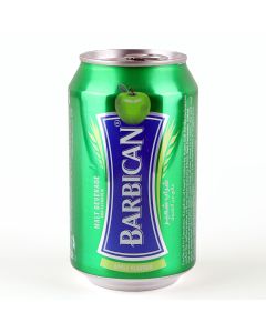 BARBICAN  APPLE FLAVOURED MALT BEVERAGE CAN 330 ML