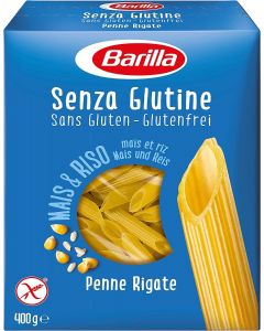 BARILLA PENNE RIGATE GLUTEN FREE PASTA 400GM