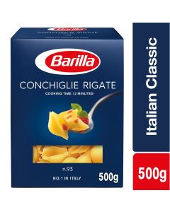 BARILLA CONCHIGLIE RIGATE 500 GM