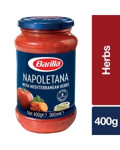 BARILLA NAPOLETANA TOMATO PASTA SAUCE 400GM