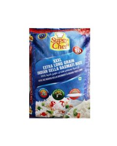 SUPER CHEF EXTRA LONG GRAIN SELLA BASMATI RICE XXXL 4X10KG