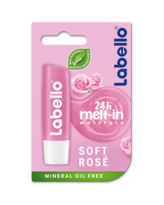 LABELLO SOFT ROSE 4.8GM