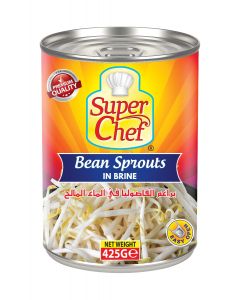 SUPER CHEF BEANS SPROUTS  24 X 425 GM