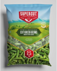 SUPERCUT CUT GREEN BEANS 2.5KG