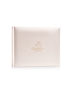 GODIVA VELVET GIFT BOX BEIGE 20PCS