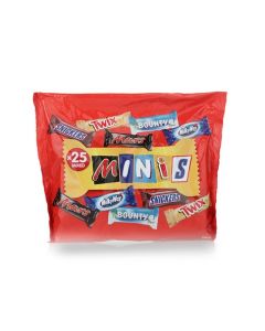 GALAXY BEST OF MINIS 20 PCS CHOCLATE BARS 400GM