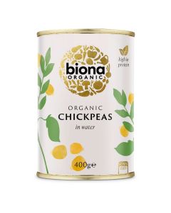 BIONA ORGANIC CHICK PEAS 400GM