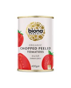 BIONA ORGANIC CHOPPED TOMATOES 400GM