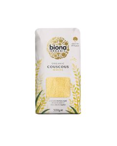 BIONA ORGANIC COUS COUS IN PAPER PACKAGING 500GM