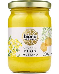 BIONA ORGANIC DIJON MUSTARD 200GM
