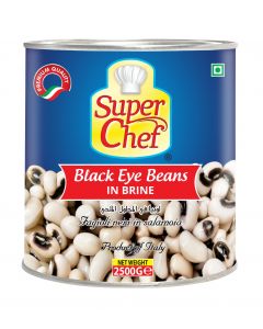 SUPER CHEF BLACK EYE BEANS  6X2500GM