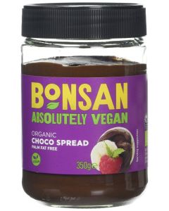 BONSAN ORGANIC CHOCO SPREAD 350GM