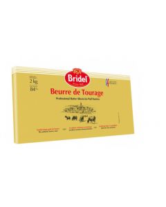 BRIDEL CROISSANT BUTTER SHEET 84% 5X2KG