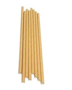 SUPER TOUCH- WRAPPED PAPER STRAW BROWN 6 X197 MM 8X250PC