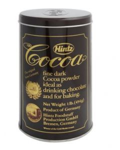 HINTZ COCOA POWDER 454 GM