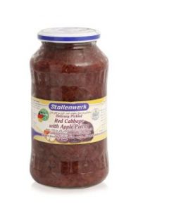 STOLLENWERK DELICACY PICKLED RED CABBAGE WITH APPLE PIECES 680GM