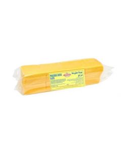 PRESIDENT CHEDDAR CHEESE SLICE US (RED) 8X2.27KG