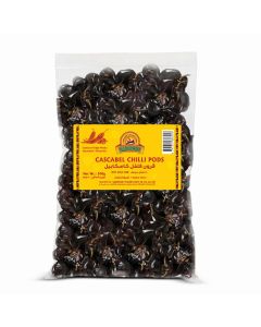 SABROSO CHILLI DRIED PODS CASCABLE 500GM