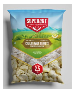 SUPERCUT CAULIFLOWER FLORETS 2.5KG
