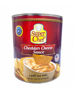SUPER CHEF CHEDDAR CHEESE SAUCE 6X3KG