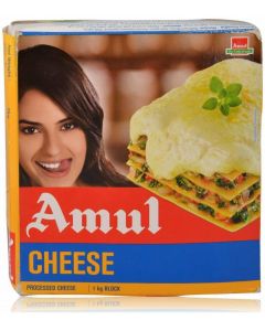 AMUL PROCESSED CHEDDAR CHEESE 1KG 