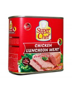 SUPER CHEF CHICKEN LUNCHEON MEAT 24X320 GM