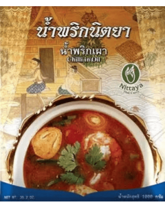 NITTAYA CURRY PASTE CHILLI IN OIL 1KG