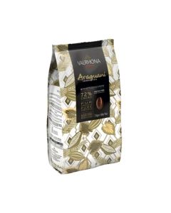 VALRHONA DARK  ARAGUANI FEVES 72% 3KG