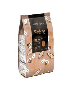 VALRHONA WHITE DULCEY FEVES 35% 3KG