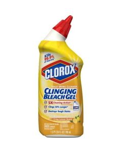 Clorox Toilet Bowl Cleaner Clinging Bleach Gel 709 ml