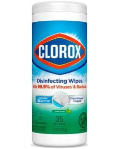 Clorox Wipes Can- Fresh Scent, 35 wet wipes