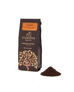GODIVA CARAMEL GROUND COFFEE 284GM