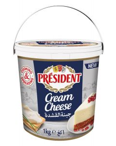 PRESIDENT CREAM CHEESE 1KG