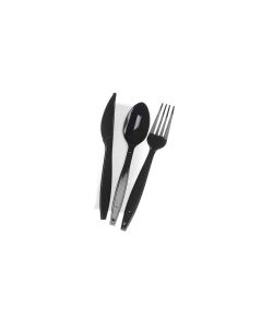 SUPER TOUCH MW BLACK CUTLERY SET