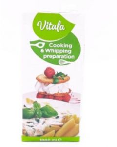 VITALA CREAM COOKING & WHIPPING UNSWEETENED 1LTR