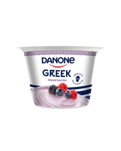 DANONE GREEK YOGHURT MIXED BERRIES 150GM