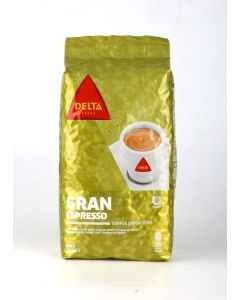 DELTA COFFEE BEAN GRAN ESPRESSO ROAST 1KG