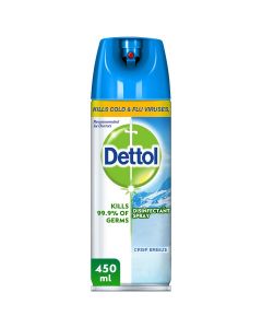 Dettol Crisp Breeze Disinfectant Spray 450 ml