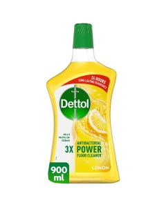 Dettol Lemon Antibacterial Power Floor Cleaner 900 ml