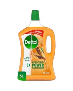 Dettol Oud Antibacterial Power Floor Cleaner 3 ltr