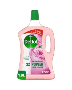 Dettol Rose Antibacterial Power Floor Cleaner 1.8 LTR