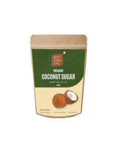 ECOLOGICAL ORGANIC COCONUT SUGAR DARK 500GM