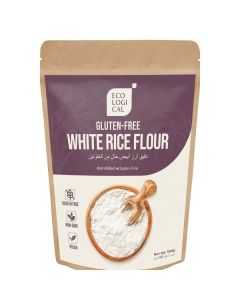 ECOLOGICAL GLUTEN-FREE WHITE RICE FLOUR 500GM