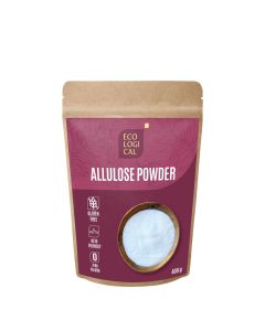 ECOLOGICAL ALLULOSE POWDER 400GM - ZERO CALORIE SUGAR SUBSTITUTE