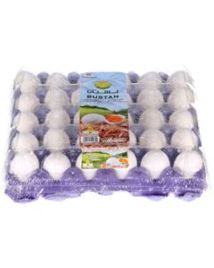AL BUSTAN WHITE EGGS  MEDIUM 12X30PCS
