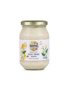 BIONA ORGANIC EGG FREE MAYO 230GM