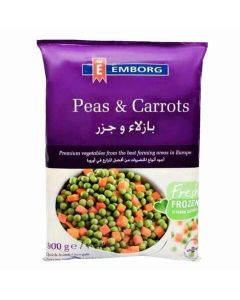 EMBORG PEAS AND CARROTS 900GM